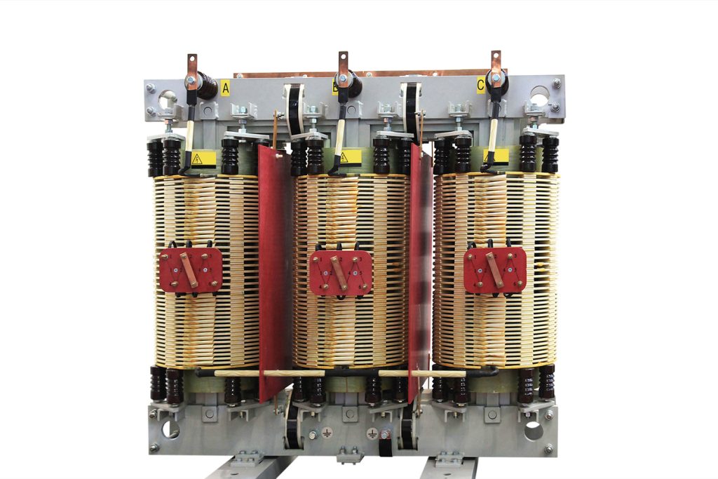 Dry type medium voltage transformer